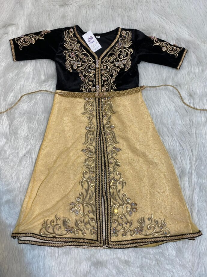 قفطان بروكار صغار من 4 إلى 16 سنة